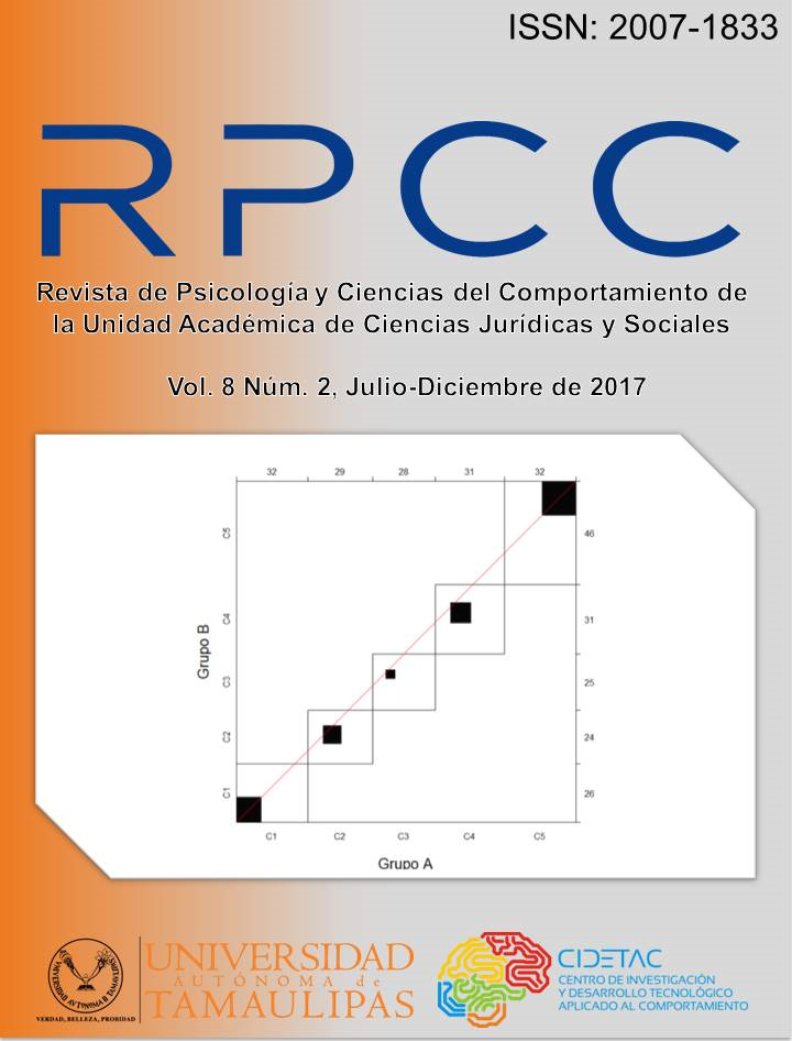 					Ver Vol. 8 Núm. 2 (2017): Julio-Diciembre de 2017
				